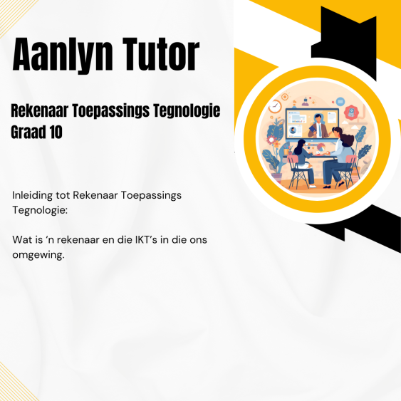 RTT Gr 10 Inleiding tot Rekenaars